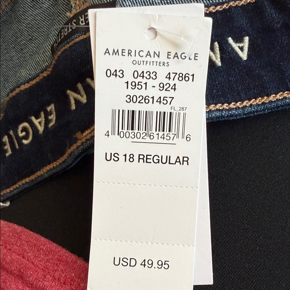 American Eagle Outfitters Dark Blue Jeans Jeggings NWT - Picture 9 of 15